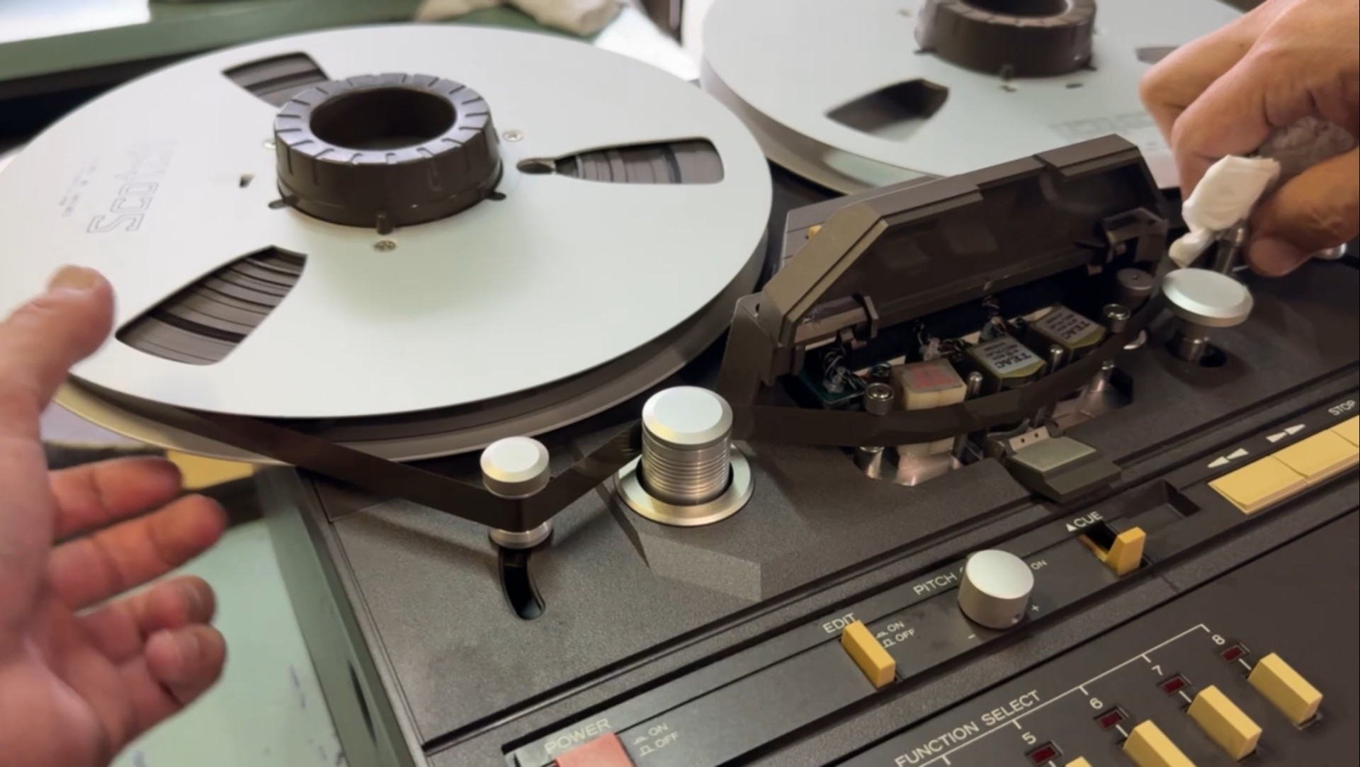 2inch オープンリールテープquantegy456 オープンリールテープ